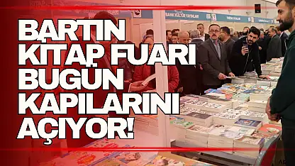 Bartın Kitap Fuarı'nın Açılışı Bugün