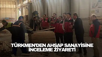 Türkmen'den Ahşap Sanayisine İnceleme Ziyareti