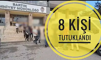 Uyuşturucu operasyonu: 8 kişi tutuklandı