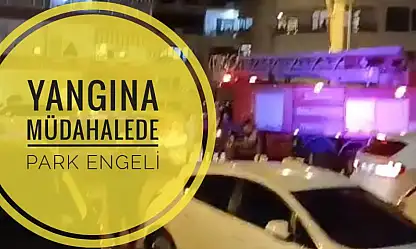 Yangına park engeli