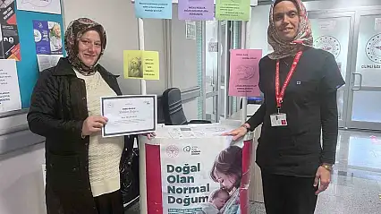 Anne adayları normal doğum konusunda bilgilendirildi