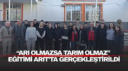 Arı Olmazsa Tarım Olmaz Eğitimi