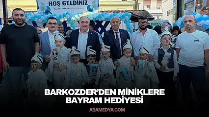 Barkozder'den Miniklere Bayram Hediyesi