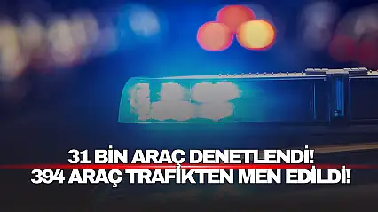 Bartın'da Ocak Ayında 31 Bin Araç Denetlendi