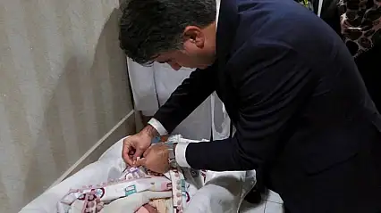 Bolu'da 2026 yılının ilk bebeği dünyaya geldi