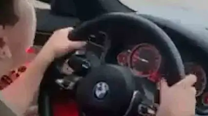 Bolu'da çocuğuna araba veren aileye ceza kesildi