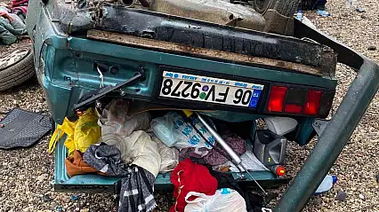 Otomobil takla attı, 4 kişi yaralandı