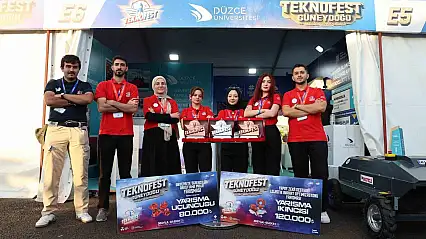 Düzce Üniversitesi beş alanda 5 ödülle