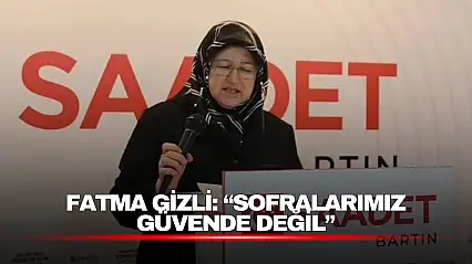 Fatma Gizli: 'Sofralarımız Güvende Değil'