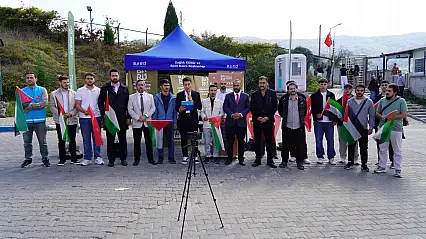 Gazze'ye yönelik farkındalık etkinlikleri düzenlendi