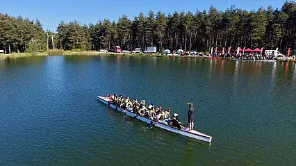 Gençlerin rotası Topuk Yaylası oldu, kano ve trekking yaptılar