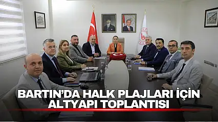 Halk Plajları Masada: Altyapı Çalışmaları Değerlendirildi