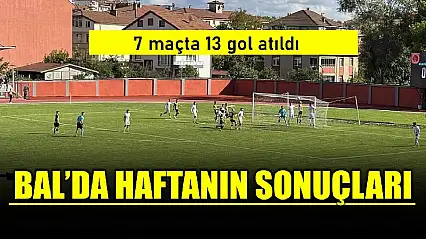 İlk hafta maçlarında 13 gol atıldı