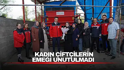 Kadın Çiftçilerin Emeği Unutulmadı