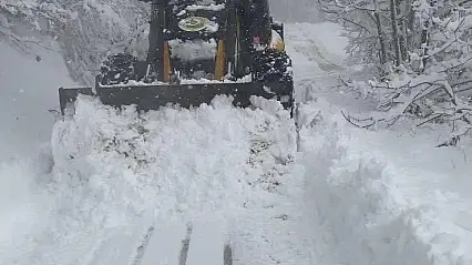 Karabük'te 226 köy yolu ulaşıma açıldı