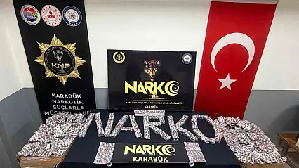 Karabük'te 52 bin uyuşturucu hap ele geçirildi: 3 tutuklama