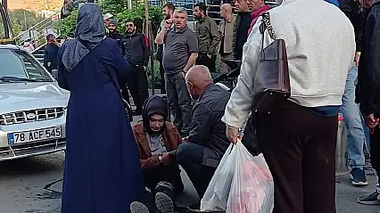 Karabük'te yayaya otomobil çarptı: 1 yaralı