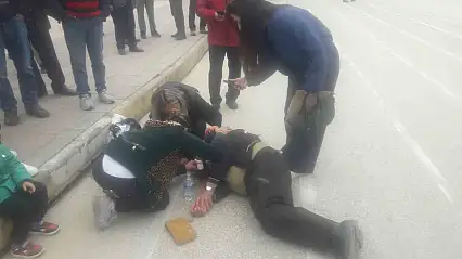 Kastamonu'da otomobilin çarptığı yaya yaralandı