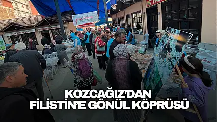Kozcağız'dan Filistin'e Gönül Köprüsü