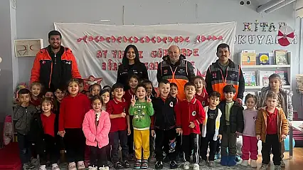 Afet ve yangın farkındalık eğitimi verildi