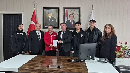 Öğrencilerden Gazze'ye anlamlı destek