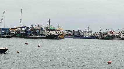 Olumsuz hava şartları nedeniyle tekneler Ereğli Limanı'na sığındı