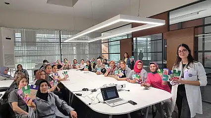 OSB'de çalışan kadınlara kanser farkındalığı eğitimi