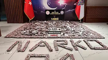 Piyasa değeri 18 milyon liralık uyuşturucu ele geçirildi