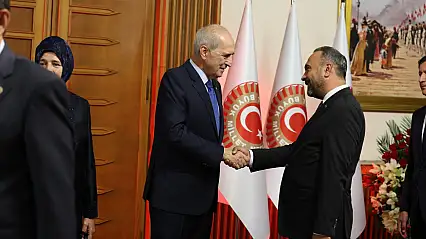 Rektör Akkaya, TBMM'nin yeni yasama yılı resepsiyonuna katıldı