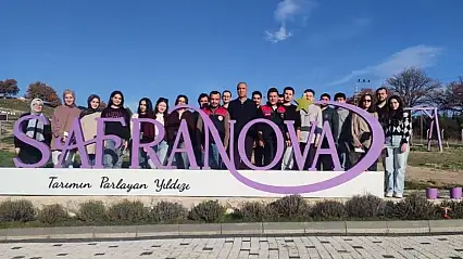 Safranın sürdürülebilirliği için KBÜ'den akademik destek