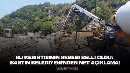 Su Kesintisinin Sebebi Belli Oldu