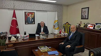 Yüksel Korkut'tan Belediye Başkanı Uzun'a ziyaret