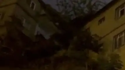 Zonguldak'ta 1 kişinin öldüğü binanın yıkılmadan önceki görüntüleri ortaya çıktı