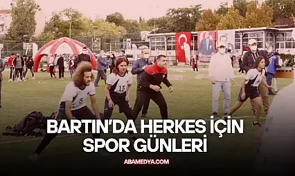 Bartın'da Herkes İçin Spor Günleri