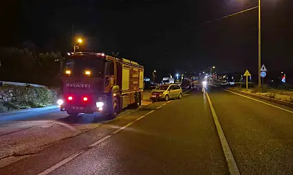 Bolu Dağı çıkışında otomobil ile traktör çarpıştı: 2 yaralı