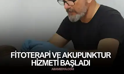 Fitoterapi ve Akupunktur Hizmeti Başladı