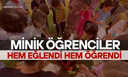Hem eğlendiler hem öğrendiler!