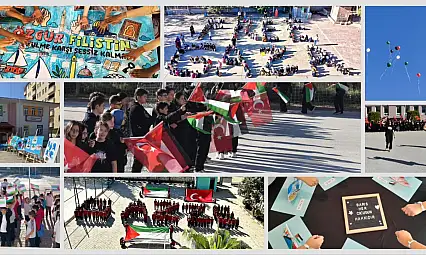 Okullarda 'Filistin farkındalık etkinlikleri' düzenlendi
