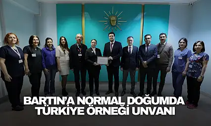 Sağlık Bakanlığından Teşekkür Belgesi