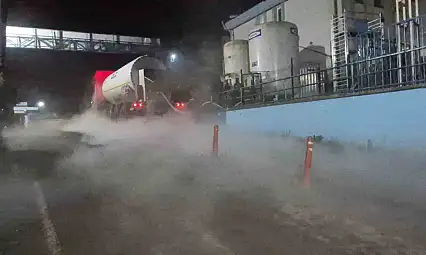 Sızan oksijen paniğe neden oldu