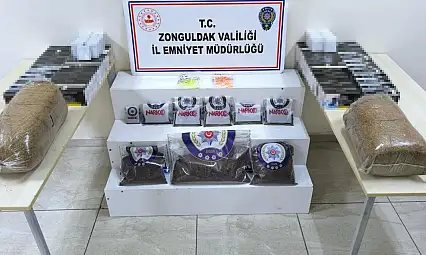 Zonguldak'ta narkotik operasyonda 8 şüpheli yakalandı
