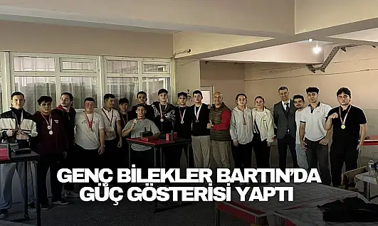 Genç Bilekler Bartın'da Güç Gösterisi Yaptı