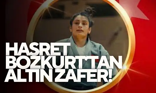 Hasret Bozkurt'tan Altın Zafer!