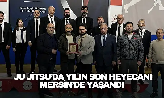 Ju Jitsu'da Yılın Son Heyecanı Mersin'de Yaşandı