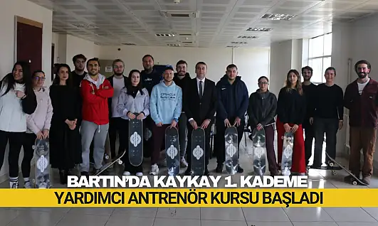Kaykay Yardımcı Antrenör Kursu Başladı