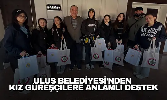 Ulus Belediyesi'nden Kız Güreşçilere Anlamlı Destek