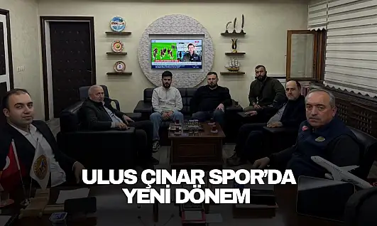 Ulus Çınar Spor'da Yeni Dönem