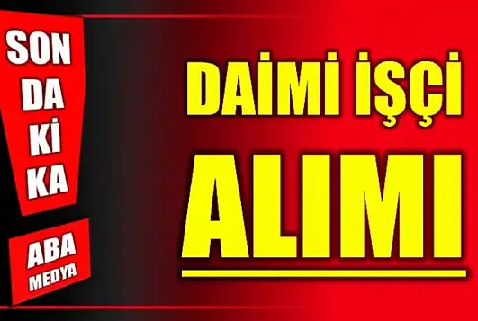 Belediye işçi alımı yapacak