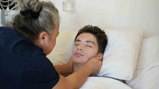 'Ayağıma Bastın' dayağı Murat'ı yatağa mahkum etti