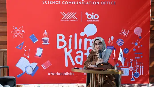 Bilim kafe etkinliği düzenlendi